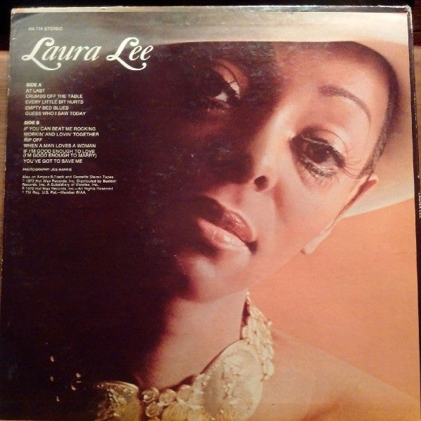 Laura Lee : Two Sides Of Laura Lee (LP, Album, Son)