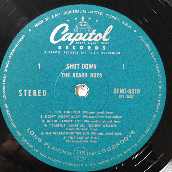 The Beach Boys : Shut Down Volume 2 (LP, Album)