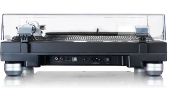 LENCO L-3809BK - Direct drive Record Player with USB / PC Encoding - Black - Refurbished