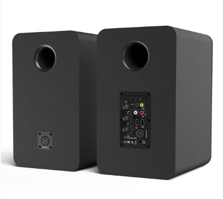 Silcron SLR07 120W Bookshelf Speaker – Black