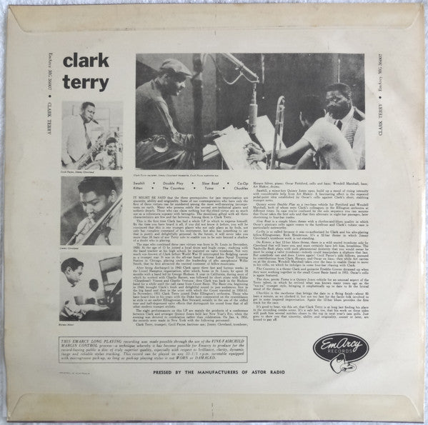 Clark Terry : Clark Terry (LP, Album)
