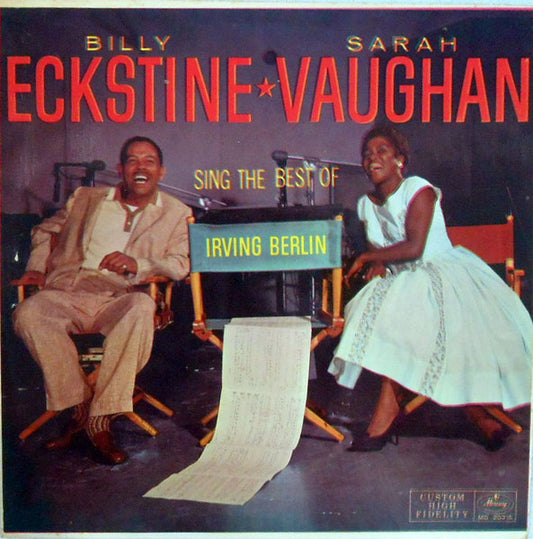 Billy Eckstine, Sarah Vaughan : Sing The Best Of Irving Berlin (LP, Album)